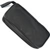 Borsa porta multimetro digitale in tela nera con spugna integrata 220 mm