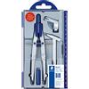 Staedtler Noris Club 550 01 - Set compasso con vite centrale Con prolunga/adatta