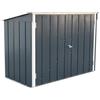 Duramax Bicycle Store for 2 bikes with Fully Wide Double Lockable Doors, Metal Storage Shed, Garden Shed for bikes, Bicycle storage for 2 bikes, Bike storage, Metal Shed, Outdoor Shed, Anthracite