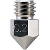 Micro-Swiss Micro Swiss M2549-02 Ugello MK8 MakerBot, CraftBot, BQ Witbox, BQ Prusa I3 Hephestos, 0.2 mm