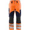 BLÅKLÄDER Blaklader 158815135389D116 Multinorm - Pantaloni da lavoro, colore: arancione/blu navy, misura D116