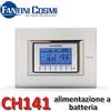 Fantini Cosmi Cronotermostato settimanale da incasso Fantini Cosmi CH141A - batteria