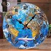Orologio da Parete Moderno 25 cm - Design Mappamondo per Casa 2D