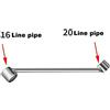 Curvatubi in metallo per tubi in PVC con opzioni di dimensioni multiple 16 20mm