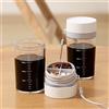 Flacone porta medicinali compatto 7x6,2x13 cm per pillole e integratori a base d