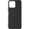 Avizar, Cover per Honor X8 4G in Silicone Semi-rigido Soft-touch, Nero