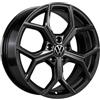 Volkswagen T-Roc Cerchio in Lega Huntsville, Alluminio-Magnesio-Silicio, Nero, 7,0J x 18, 5 Fori, PCD 112mm, ET 45mm, Omologato ECE
