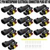10Kit 12V 2Pin Cavo Filo Connettore Sigillato for Elettrico Car-Waterproof