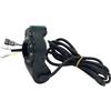 Voltmetro digitale 0-99V per scooter elettrico con interruttore a chiave e cavo