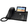 Snom D385 Telefono VoIP (Color+SmartScreen, 12 identità SIP, sensore dell'interruttore gancio, Bluetooth, USB, 48 tasti auto-etichettatura (12 fisico); Nero; 00004340