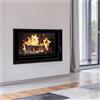 Kratki Inserto per camino in ghisa Kratki WIKTOR 14 kW Ø 200 Ecodesign per legna