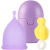 do you erotic Coppetta Mestruale con Sterilizzatore Portatile in Silicone Medico Riutilizzabil