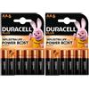 Duracell batterie DURACELL POWERBOOST pile AA stilo AAA ministilo NUOVO MODELLO Scad 2035