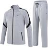 Tuta da tennis uomo, palestra, sport, zip, traspirante, leggera, sportwear