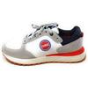 Colmar Travis Originals 014 white-red-navy scarpa uomo bianco scamosciato mesh