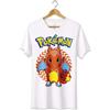 JHK - Fruit of the Loom - Payper T-Shirt Maglietta Charizard Pokémon Anime Tshirt Unisex Bimbi Cosplay Ragazzi