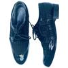STUDIO POLLINI STRINGATA DONNA IN PELLE VERNICE E NERO