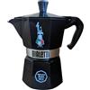 BIALETTI MOKINA EXPRESS 1/2 TAZZE OMINO COD 9040 NERO LIMITED EDITION