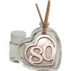 DLM Bomboniere DLM-A1281 Bomboniere utile Profumatore linea cuore x 80 compleanno