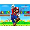 Decora Cialda - Ostia per torte Supermario m3- Anche tonda e personalizzabile!