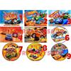 Decora Cialda - Ostia per torte Hot Wheels macchine grande A3 cm. 42x29 o 28 cm