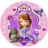 Decora Cialda - Ostia per torte Principessa Sofia mod.2 personalizzabile! Anche A3!