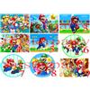 Decora Cialda - Ostia per torte Supermario grande A3 cm. 42x29 o 28 cm