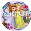 Decora Cialda - Ostia per torte Principessa Sofia! - tonda! Anche A3!