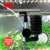 XY-2830 Filtro Biofoam Silenzioso Acquario 37-75L Pesci Tropicali Vassoio 4cm