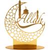 EID Mubarak Decorazione Ramadan Alta Qualit�� Ornamento Acrilico per Musulmani Grandi Regali