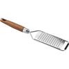Grattugia Formaggio Cucina Resistente con Lama in Acciaio Inox e Manico in Legno