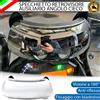 ESL SPECCHIO RETROVISORE MOTO SCOOTER PER ANGOLO CIECO 180° ADESIVO PER HONDA SH 300