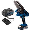 Hyundai Motosega elettrica elettrosega a batteria 20V 4.0 AH portatile Hyundai