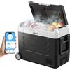 VEVOR Frigorifero Portatile da Auto 45 L Controllo APP Doppia Zona -20 a 20 °C