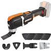 Worx WX696.9 Multifunzione Sonicrafter 20V a batteria-solo corpo macchina