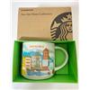 Starbucks Tazza caffè Starbucks You Are Here ceramica GRENOBLE France 14 oz 414 ml nuova