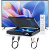 MAITE Lettore DVD Super Slim, Lettore DVD Compatto per TV, Player con Altoparlante HiF