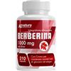 AG nature Berberina 1000mg Pura Alto Dosaggio 210 Capsule Vegetali - Berberina HCL Forte a