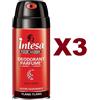 INTESA 3 PZ INTESA POUR HOMME DEODORANT PARFUME YLANG YLANG BODY SPRAY 150ML