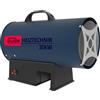 Güde Stufa a gas a batteria GH 18-0 30 KW (bruciatore in acciaio inox, accensione piezoelettrica, riduttore di pressione, senza batteria e caricatore), blu [classe energetica A]