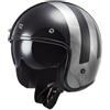 LS2, Caschi jet moto BOB II Lines black Jeans, M