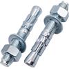 SKIR'CO Ancoraggi a cuneo zincati M16 x 100 mm, tasselli in metallo, bullone di