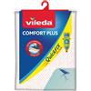 Vileda Comfort Plus Copriasse da Stiro Universale, Triplo Strato, in Cotone, Ext