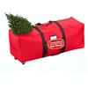 Avilia Borsa Contenitore Porta Albero di Natale con Ruote, Manici Rinforzati e Zip Impermeabile, Ideale per Custodia e Trasporto Alberi fino a 240 cm, Realizzato in Tessuto Oxford Resistente 600D