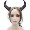 Devil Headband Roly Hair Hoop per cosplay Carnival Night Stage Performance