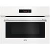 AEG KMK721880W - Microonde Integrabile da 1000W e Grill 1200W di potenza, Programma di scongelamento, 3 funzioni programmate, Display Excite (TFT Touch) Bianco, 42 litri