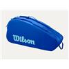 Wilson Borsa per 6 Racchette da Tennis Ultra V5.0 Tour - (Blue)