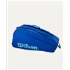 Wilson Borsa per 12 racchette da Tennis Ultra V5.0 Tour - (Blue)