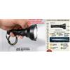 CFG TORCIA LED ultra potente RICARICABILE REX 3000 gettata luce 1000 metri