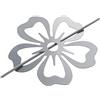 Douceur d'Intérieur Embrasse Spilla (0) 15 cm Metallo Dipinto petaly Grigio